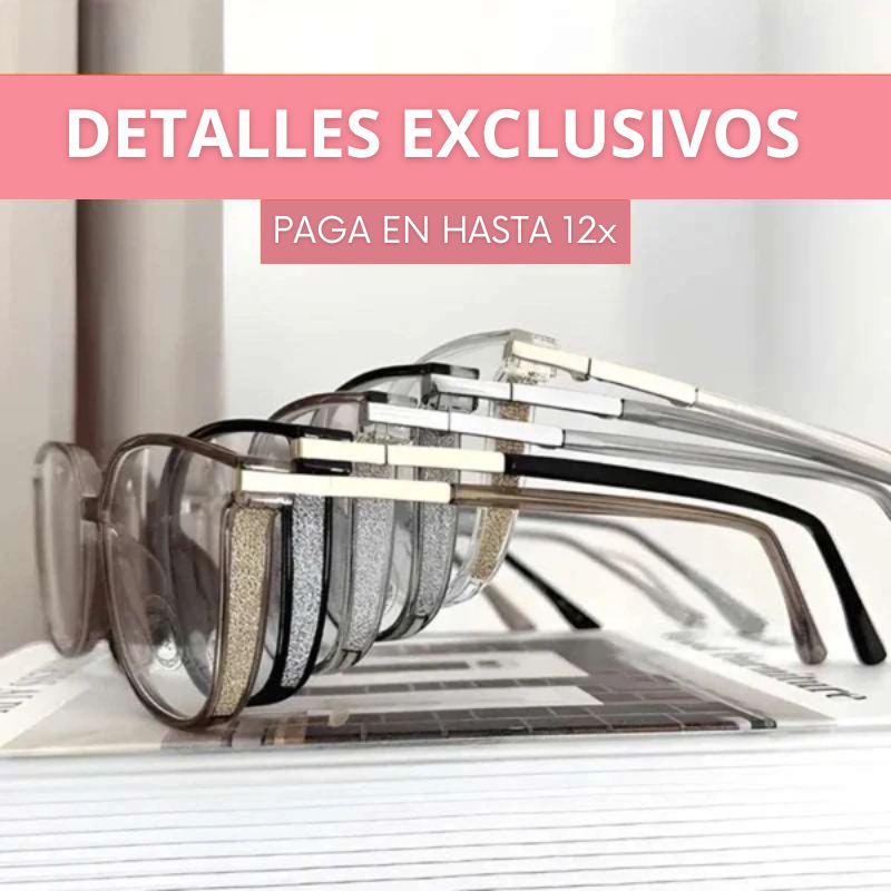 Gafas Femeninas Crystal Multifocal [LLEVA 2 PAGA 1] - ¡Asegúralas ya! 69% OFF | LIQUIDACIÓN FIN DE AÑO