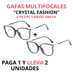 Gafas Femeninas Crystal Multifocal [LLEVA 2 PAGA 1] - ¡Asegúralas ya! 69% OFF | LIQUIDACIÓN FIN DE AÑO